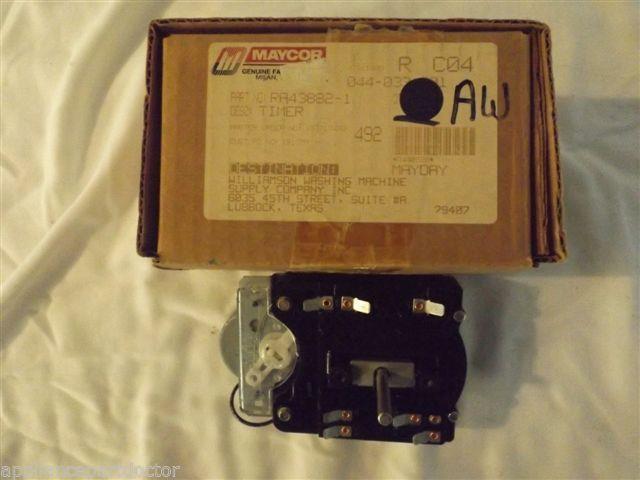 MAYTAG WASHER RA43882-1 TIMER NEW IN BOX MAYTAG WASHER RA43882-1 TIMER NEW IN BOX